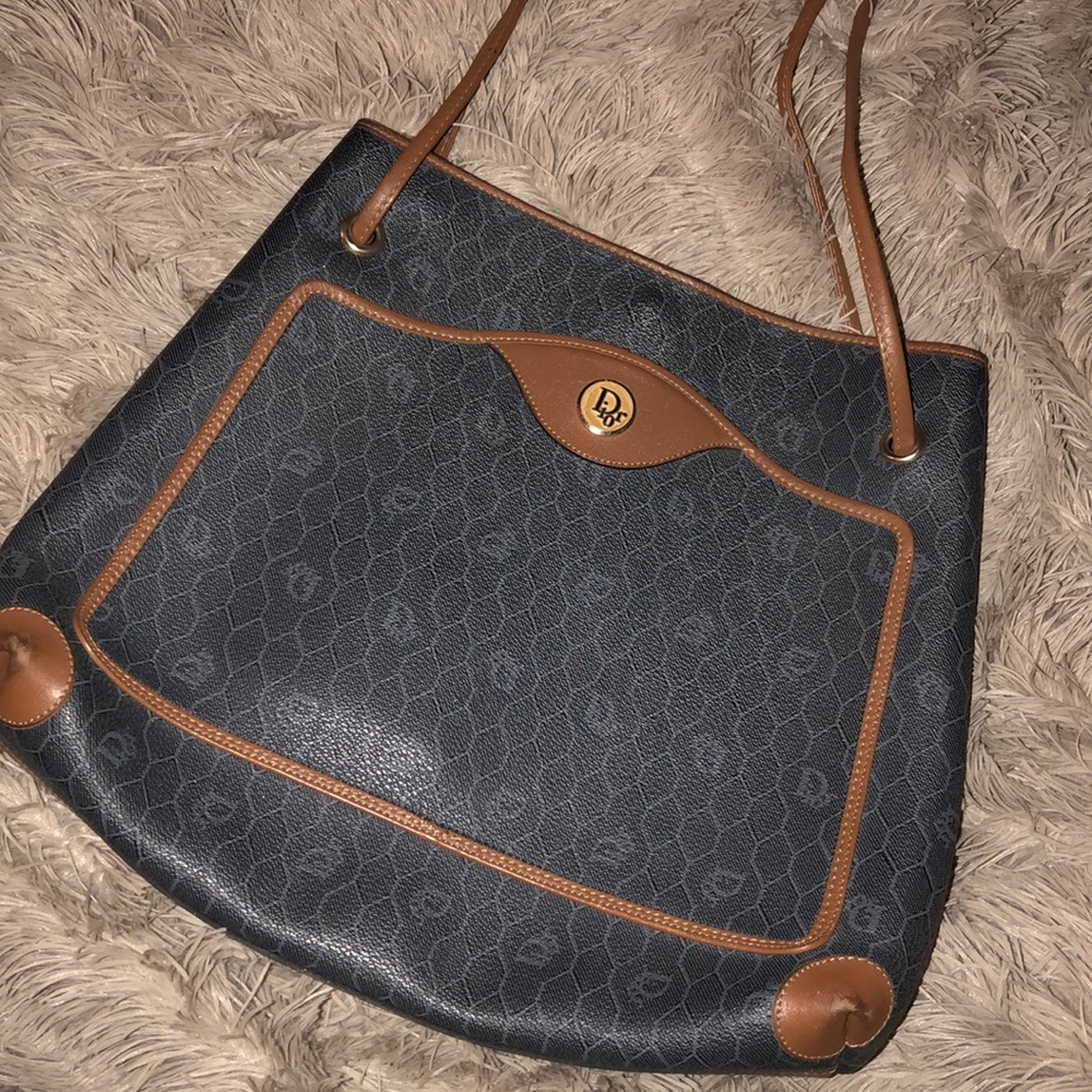 DIOR MONOGRAM HANDBAG (VINTAGE)